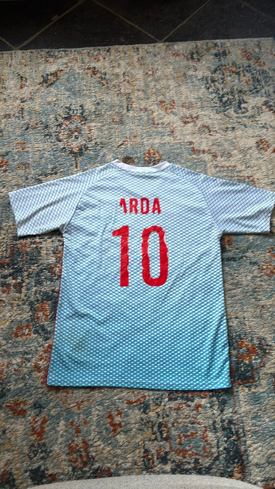 Turkije voetbalshirt Arda 10 - Maat S, Maat M, Ophalen, Gebruikt, Shirt