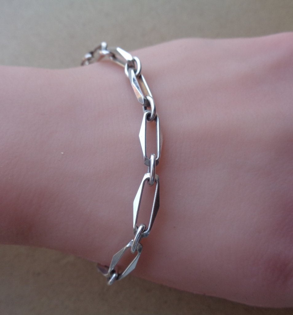 zilveren closed for ever armband [355], Sieraden, Tassen en Uiterlijk, Verzenden, Zo goed als nieuw, Zilver, Zilver