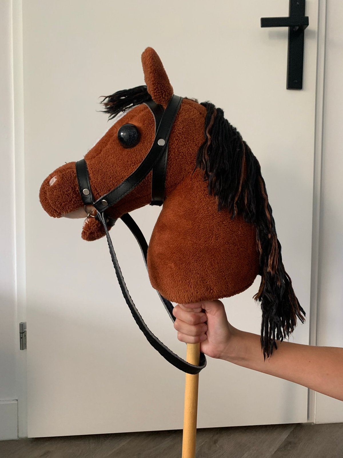 Pipoos hobby horse met hoofdstel en halster, Ophalen, Gebruikt