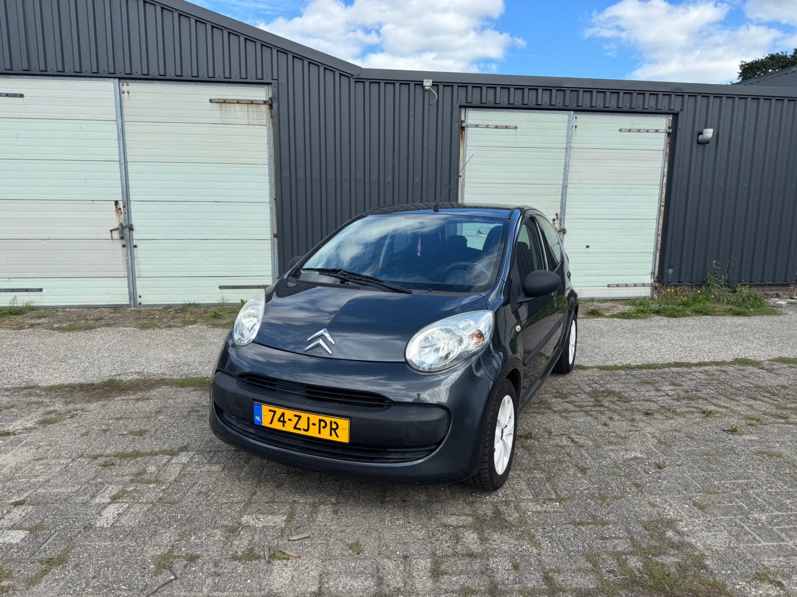Citroën C1 1.0 5-DRS 2008 Grijs Airco Elektr pakket, Voorwielaandrijving, 4 stoelen, C1, 68 pk