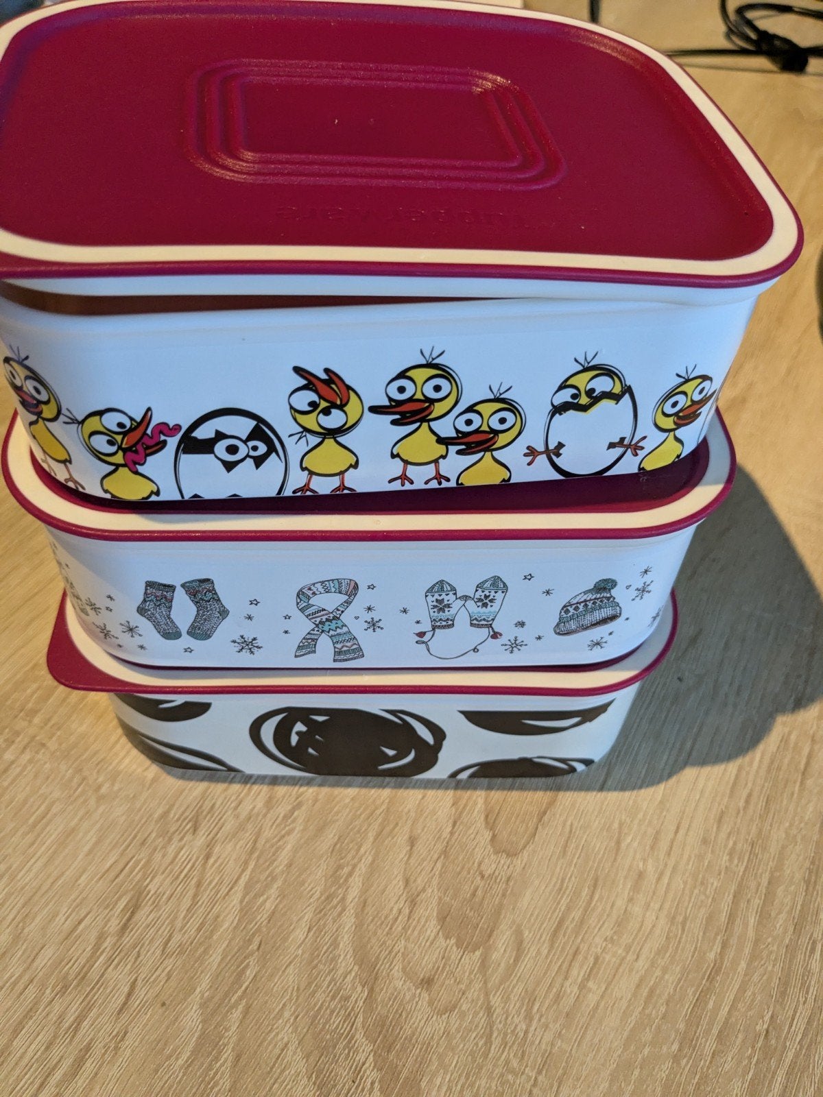 Tupperware, Ophalen, Overige typen