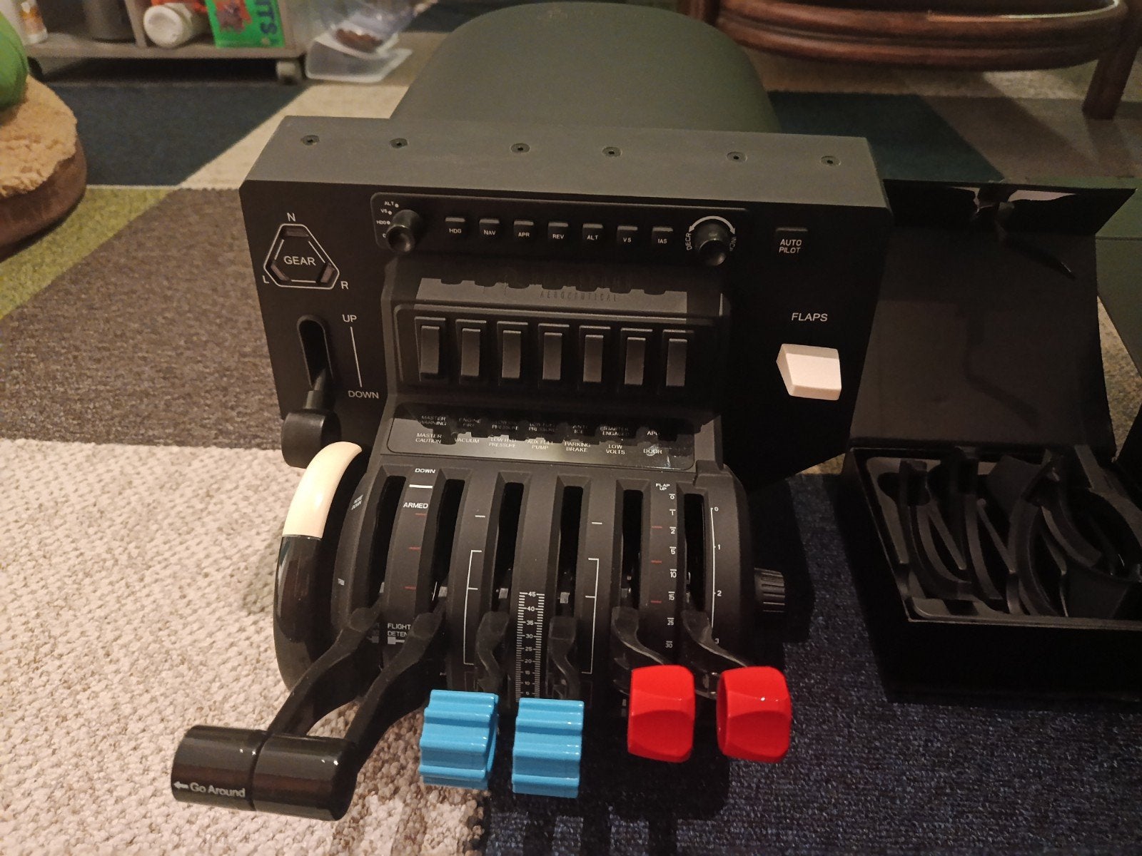 Flight Controls voor MSFS-Yoke/Throttle/Rudder Pedals, Computers en Software, Joysticks, Ophalen, Gebruikt