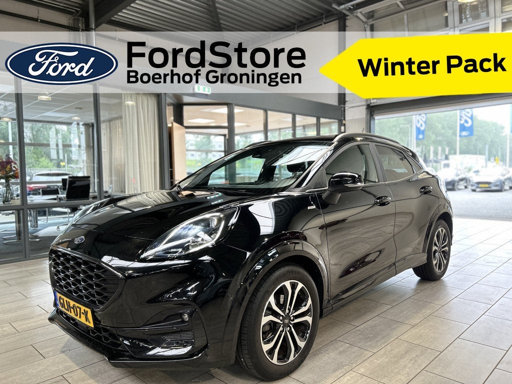 Ford Puma EcoBoost Hybrid 125pk ST-Line | Winterpack | Camer, Auto's, Ford, Bedrijf, Te koop, Puma, ABS, Achteruitrijcamera, Airbags