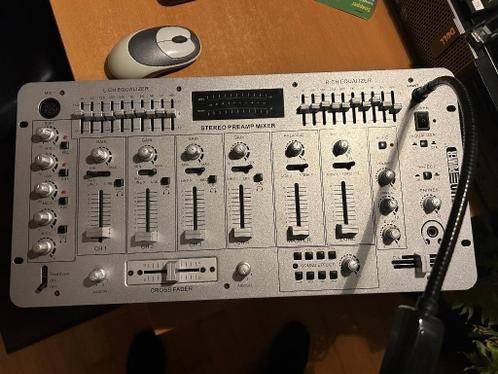 HQ Power mixer PROMIX400SF2 (met werk), Muziek en Instrumenten, Ophalen of Verzenden, Gebruikt, Dj-set, Overige merken