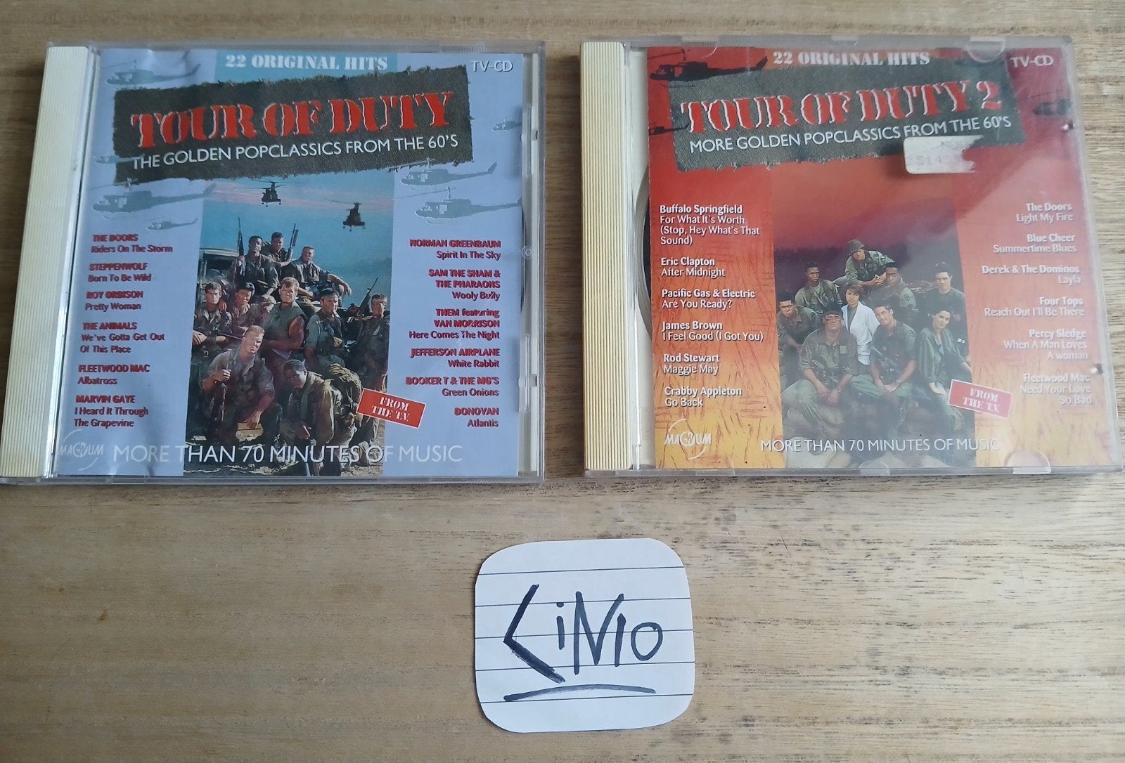 Tour of Duty cd's, Ophalen of Verzenden, Zo goed als nieuw