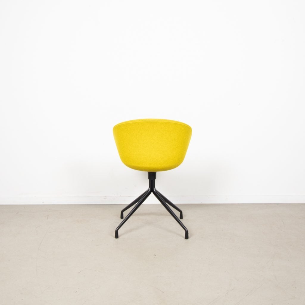 Hay AAC 21 Stoel Geel Stof - Zwart, Huis en Inrichting, Stoelen, Niet ingevuld, Zo goed als nieuw, Niet ingevuld, Niet ingevuld