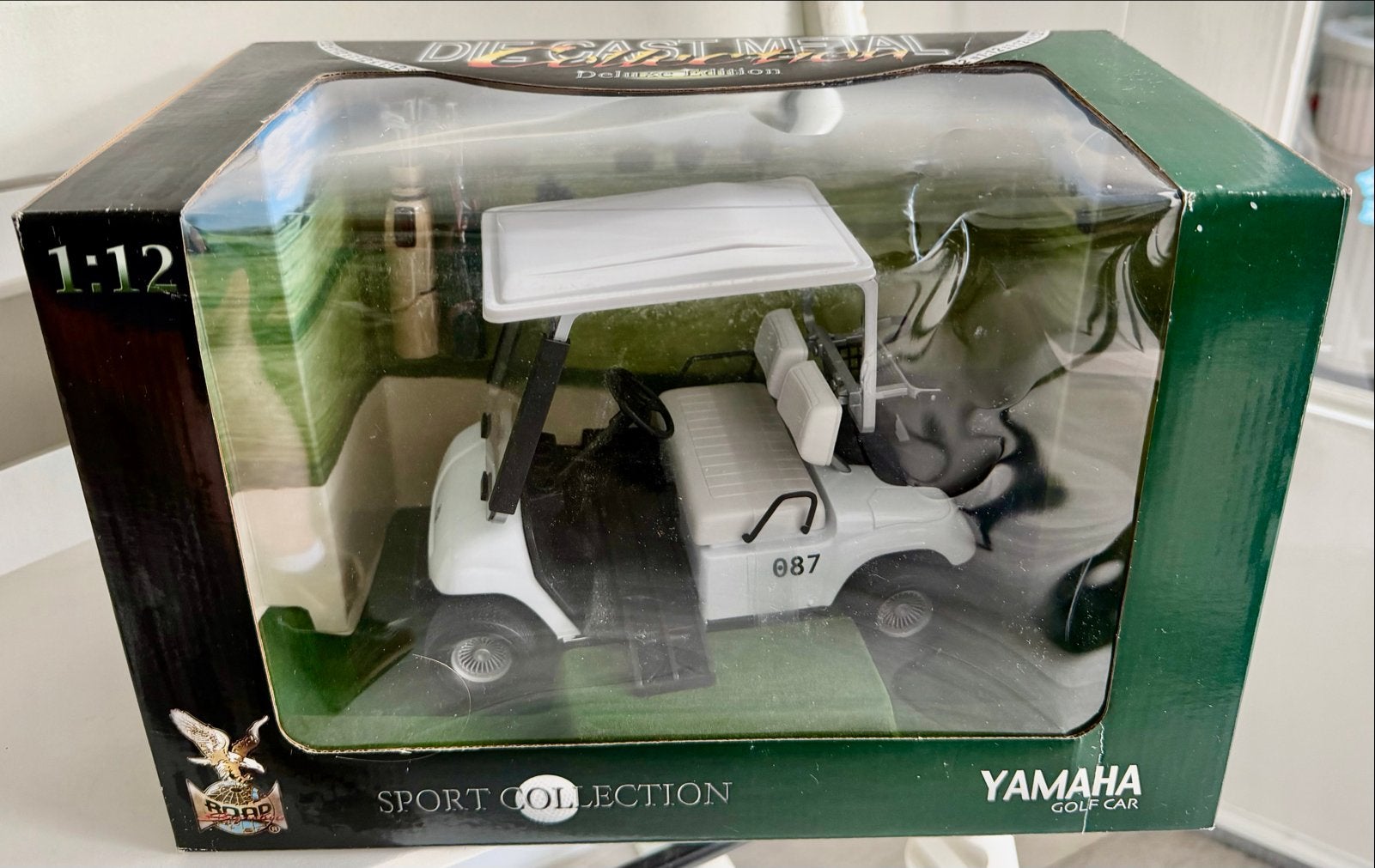 Yamaha Golf Car schaalmodel 1:12 - Nieuw in doos, Overige merken, Nieuw, Ophalen of Verzenden, Groter dan 1:32