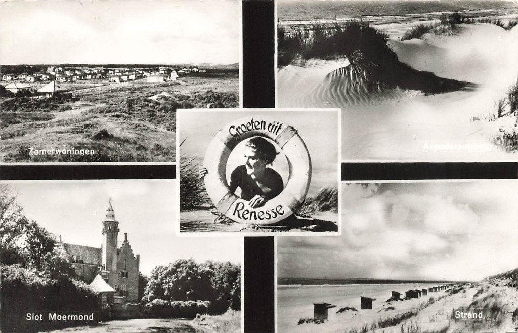 Groeten uit Renesse, Ophalen of Verzenden, 1960 tot 1980, Ongelopen, Zeeland