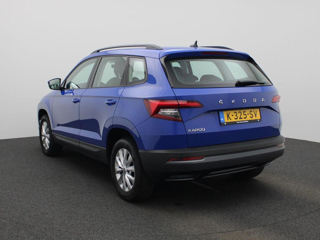 Skoda Karoq 1.0 TSI Business Edition | WORDT VERWACHT | Appl, Auto's, Skoda, Voorwielaandrijving, Stof, Gebruikt, Blauw
