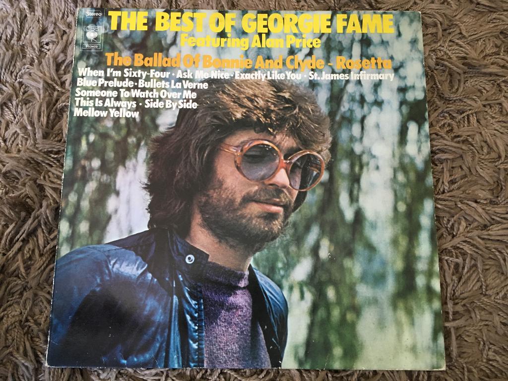 LP Georgie Fame Featuring Alan Price ‎– The Best Of Georgie, 1960 tot 1980, Gebruikt, Ophalen of Verzenden, 12 inch