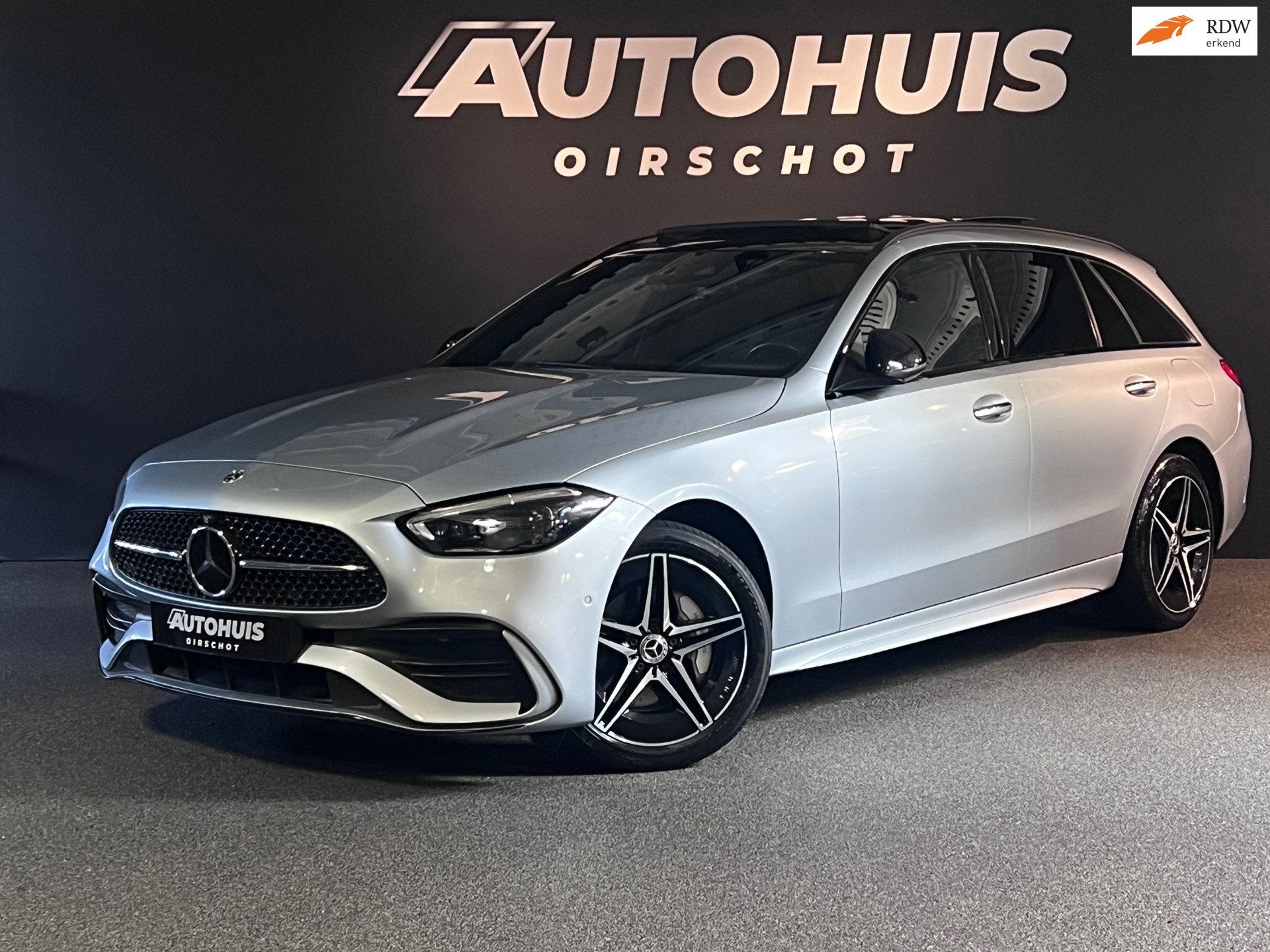 Mercedes-Benz C-klasse Estate 300 e AMG Line Pano/Memoryseat, Automaat, Dealer onderhouden, Achterwielaandrijving, Gebruikt