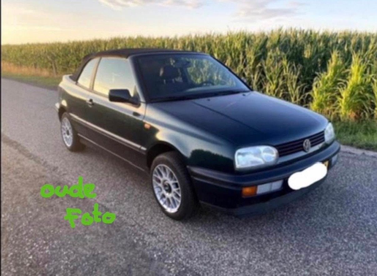 Volkswagen Golf 1.8 Cabriolet 55KW E2 1996 Groen, Ophalen