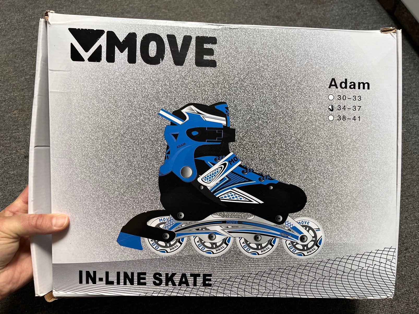 Skates maat 34-37, Ophalen, Zo goed als nieuw