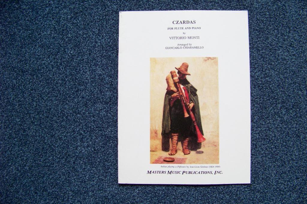 Czardas - Vittorio Monti - fluit en piano, Klassiek, Dwarsfluit of Piccolo, Nieuw, Ophalen of Verzenden