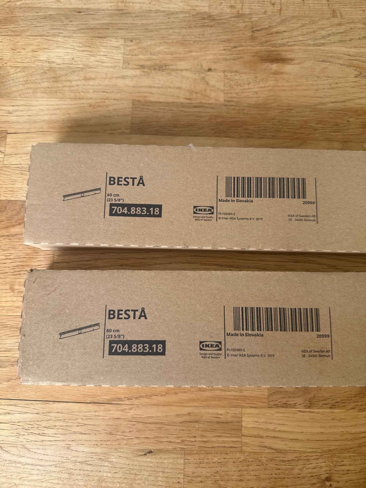 IKEA BESTÅ wandrails 60 cm (nieuw in verpakking), Ophalen, Nieuw