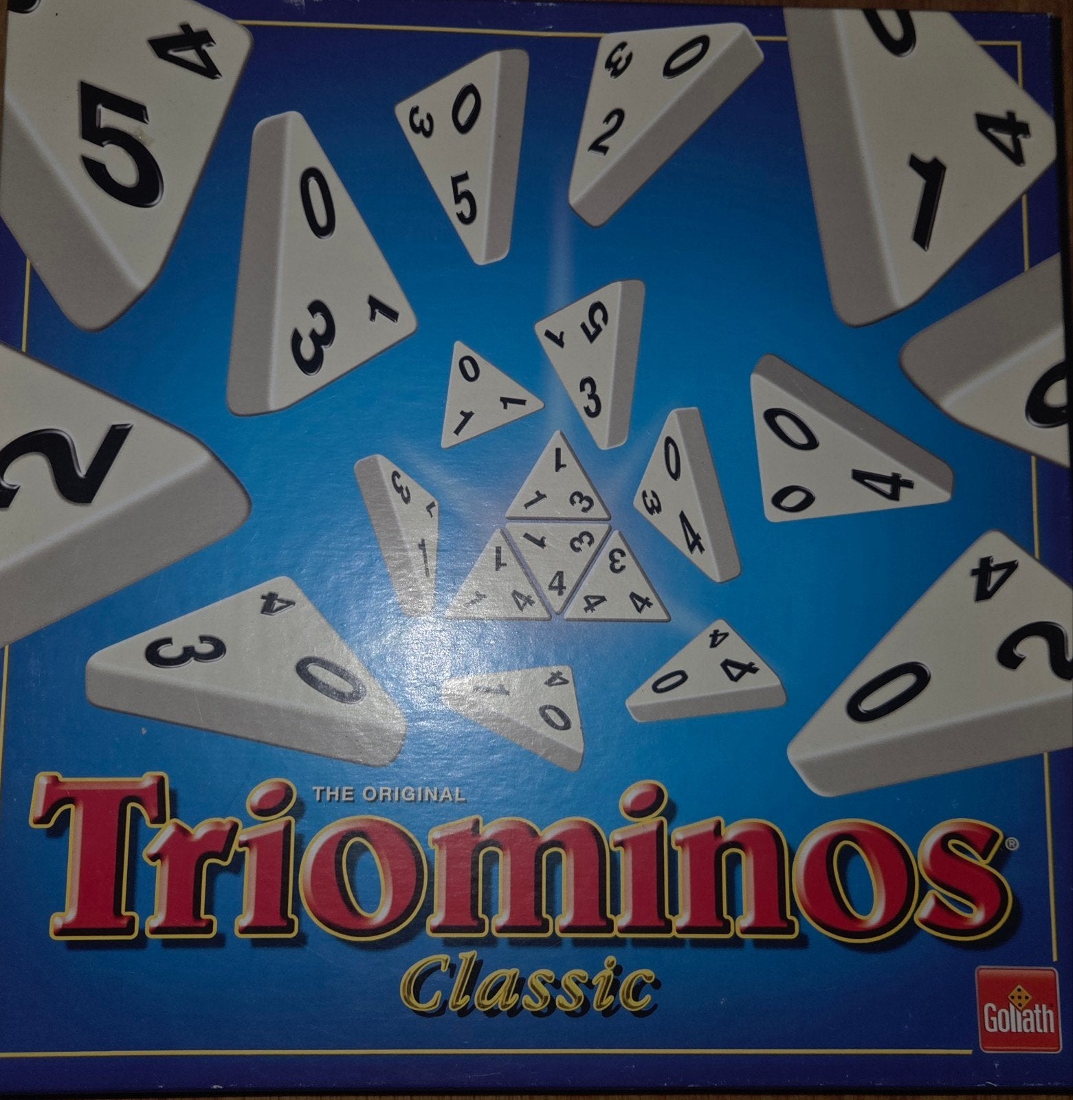 Triominos Classic - Compleet gezelschapsspel: slechts €17,50, Een of twee spelers, Ophalen of Verzenden, Gebruikt, Goliath