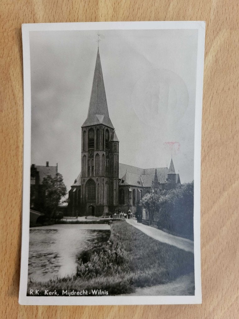 ansicht MIJDRECHT WILNIS Kerk, Verzamelen, Ophalen, Voor 1920, Utrecht