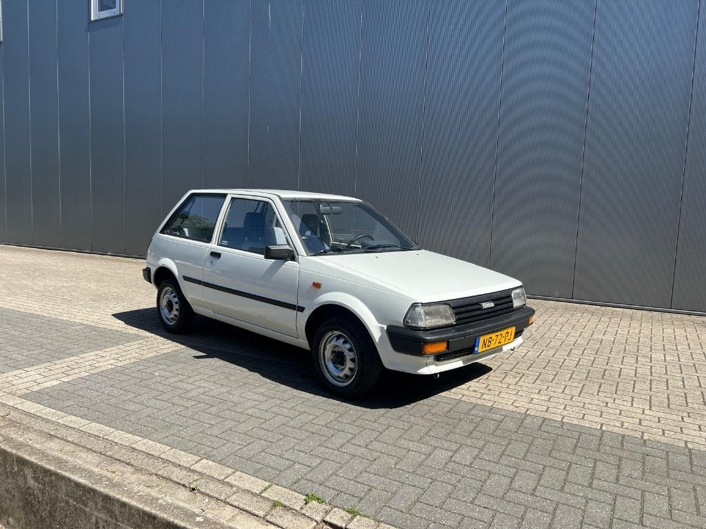 Topstaat! Toyota Starlet 1.0 DX 3-DRS 1985 Wit 5-BAK, foto 5