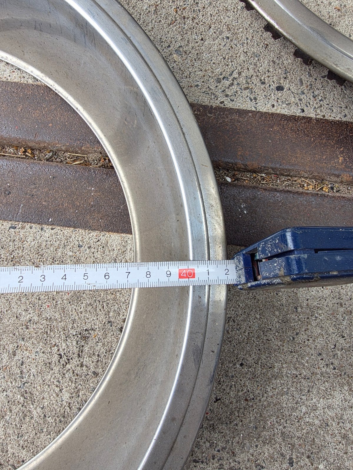 Chrome wieldoppen / wielranden 14/15 inch Mopa Dodge/Pontiac, Ophalen of Verzenden
