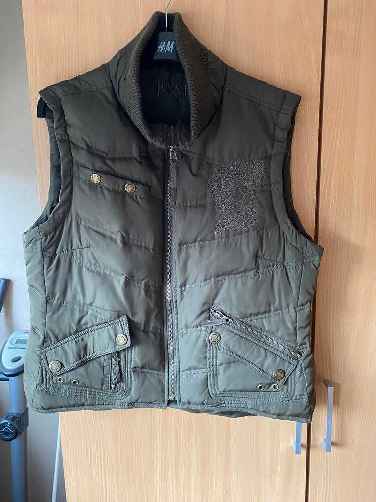 Bodywarmer - bruin - Jensen, Ophalen of Verzenden, Gedragen, Maat 42/44 (L), Bruin
