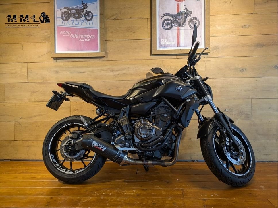 YAMAHA MT 07 ABS (bj 2017) 21005Km, 2 cilinders, Motorrijbewijs A, Bedrijf, Onbekend