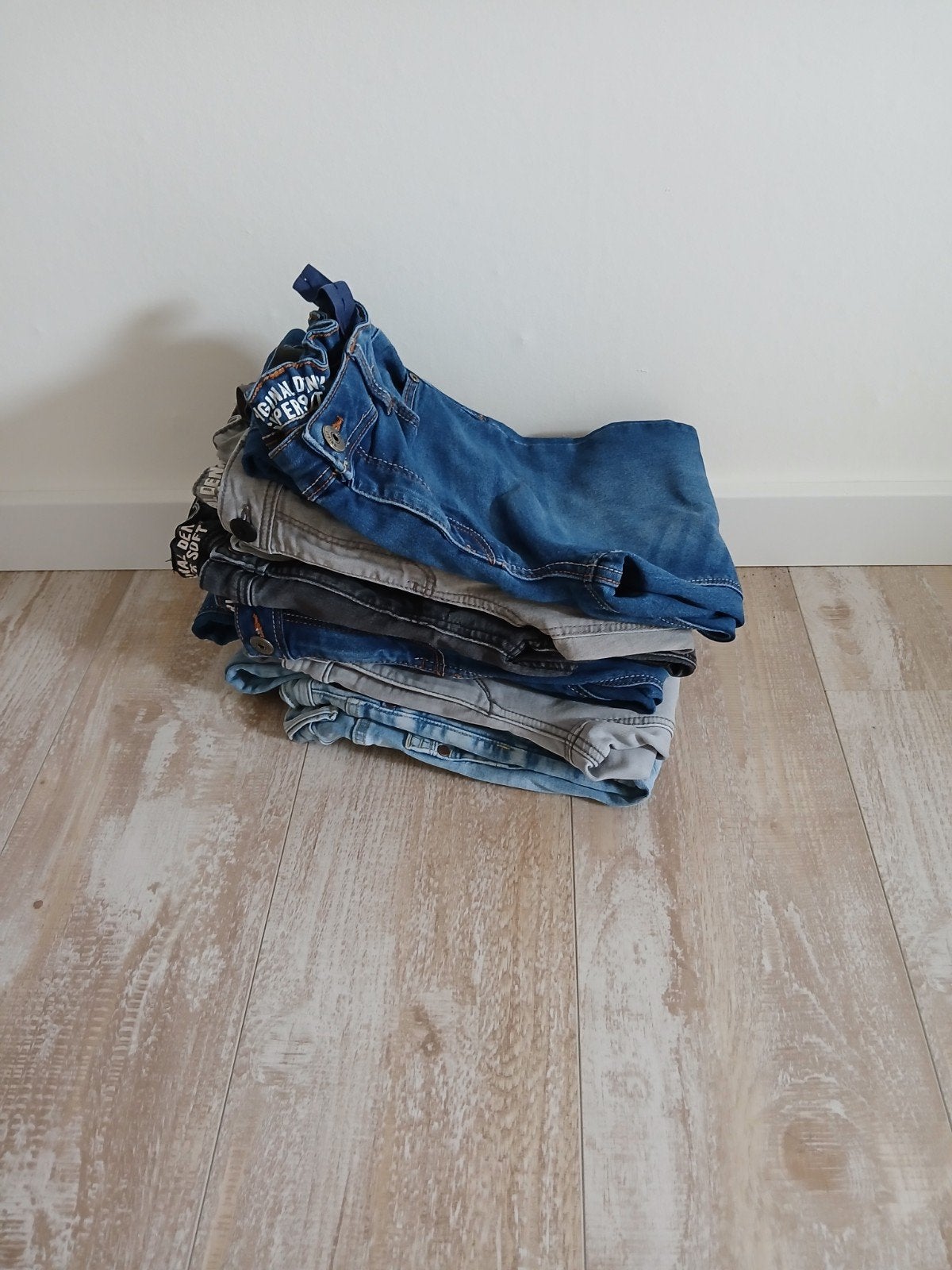 6 Skinny Jeans Maat 164 - Wibra en We Fashion, Broek, Ophalen of Verzenden, Zo goed als nieuw, Wibra, We Fashion