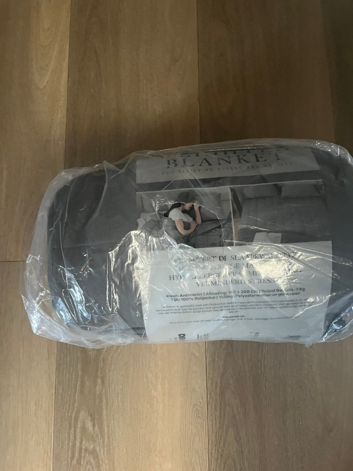 Nieuw top kwaliteit verzwaringsdeken 7 KG 140 x 200, Eenpersoons, Nieuw, Ophalen of Verzenden, Deken of Dekbed