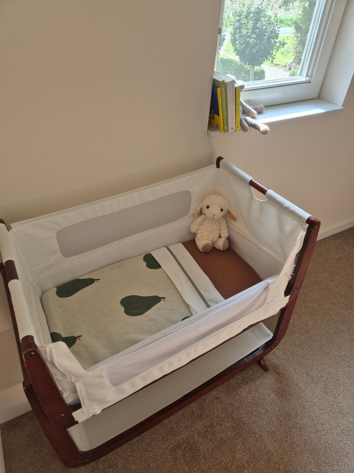 te koop: Co-sleeper Snuz Pod, Ophalen, Zo goed als nieuw, Minder dan 140 cm, Minder dan 70 cm