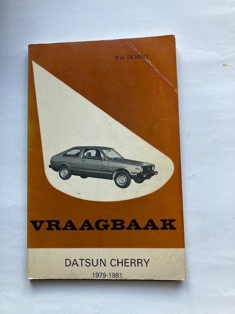 Vraagbaak Datsun Cherry 1979-1981, Auto diversen, Handleidingen en Instructieboekjes, Ophalen of Verzenden