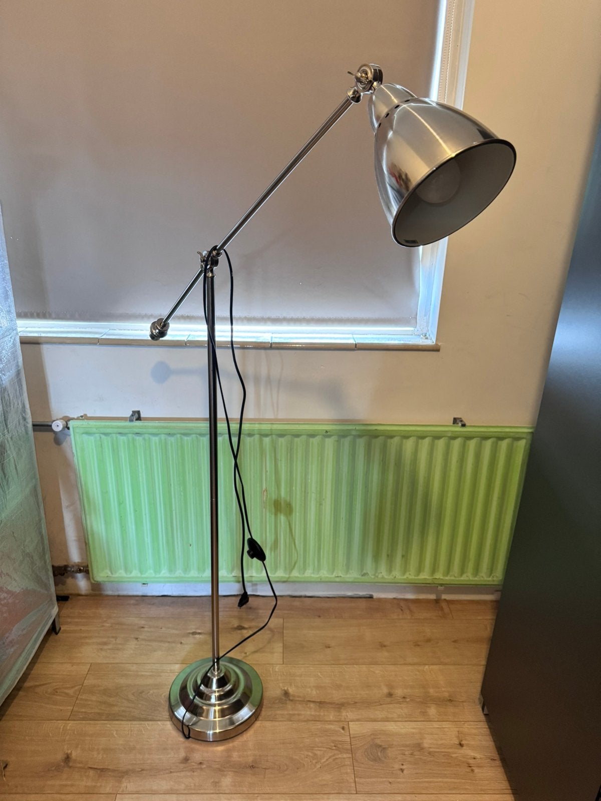 Gratis IKEA staande leeslamp, Huis en Inrichting, Lampen | Vloerlampen, Ophalen of Verzenden, Gebruikt, 150 tot 200 cm