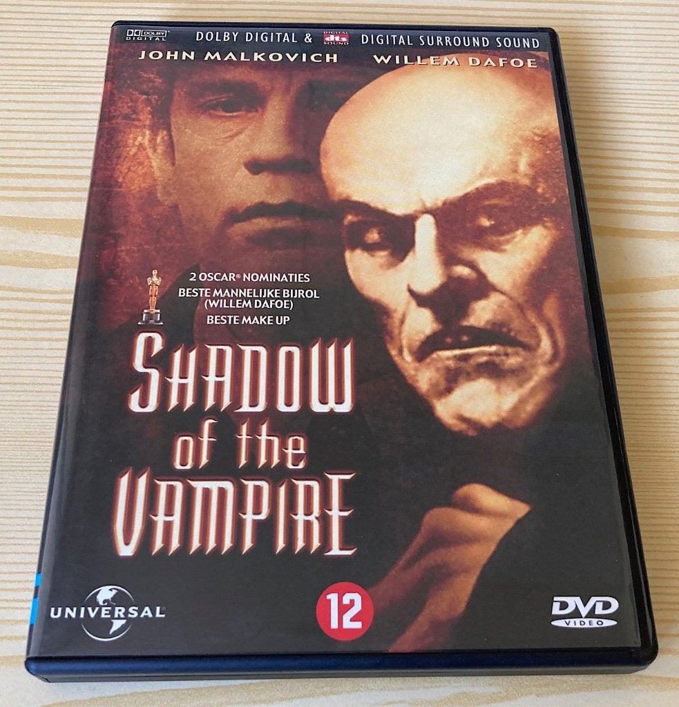 dvd Shadow of the Vampire, met John Malkovich, Engels, Nederlands, Zo goed als nieuw, Vanaf 12 jaar