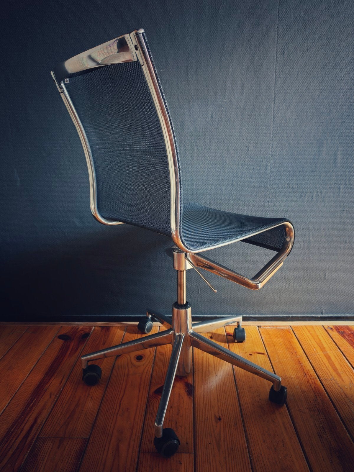 Alias Italian Design Rollingframe 44 bureaustoel Alberto Med, Zwart, Ophalen of Verzenden, Zo goed als nieuw, Bureaustoel