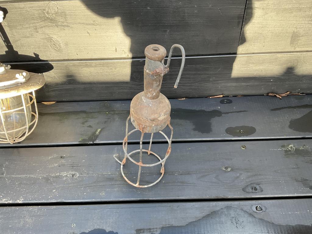 Vinted/industriele hanglamp,en looplamp, Huis en Inrichting, Ophalen of Verzenden, Gebruikt, Metaal