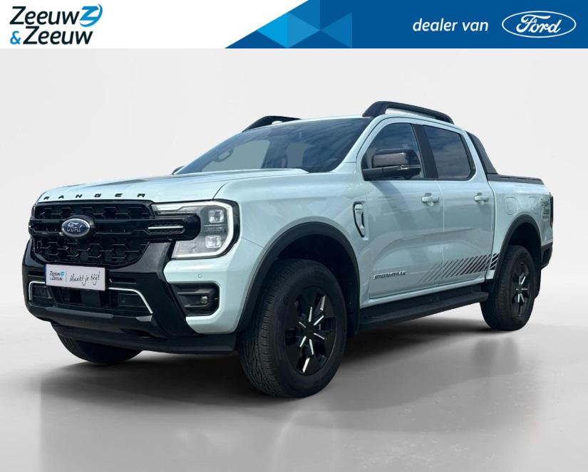 Ford Ranger Stormtrak 2.3 PHEV 279pk 10-traps automaat | 5 p, Auto's, Automaat, 12 maanden, 281 pk, Euro 6