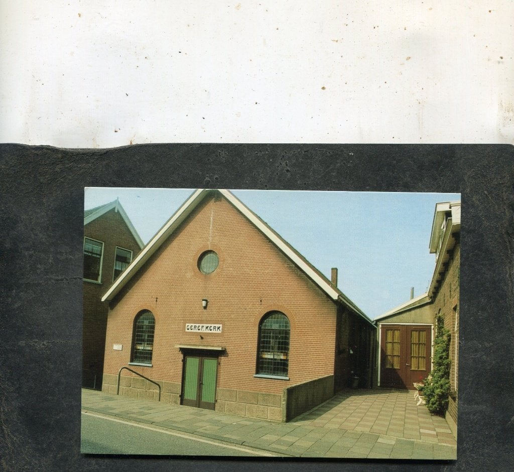 Ansicht Meerkerk - Gereformeerde Kerk, Verzamelen, Ansichtkaarten | Nederland, Verzenden, 1980 tot heden, Ongelopen