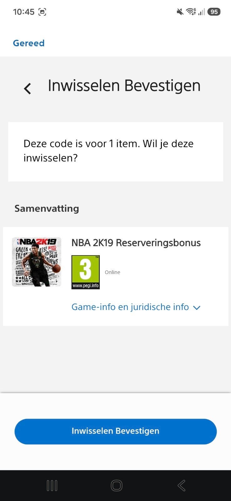NBA 2K19 + Pre Order Bonus, Verzenden, 2K Sports, Zo goed als nieuw, Eén computer