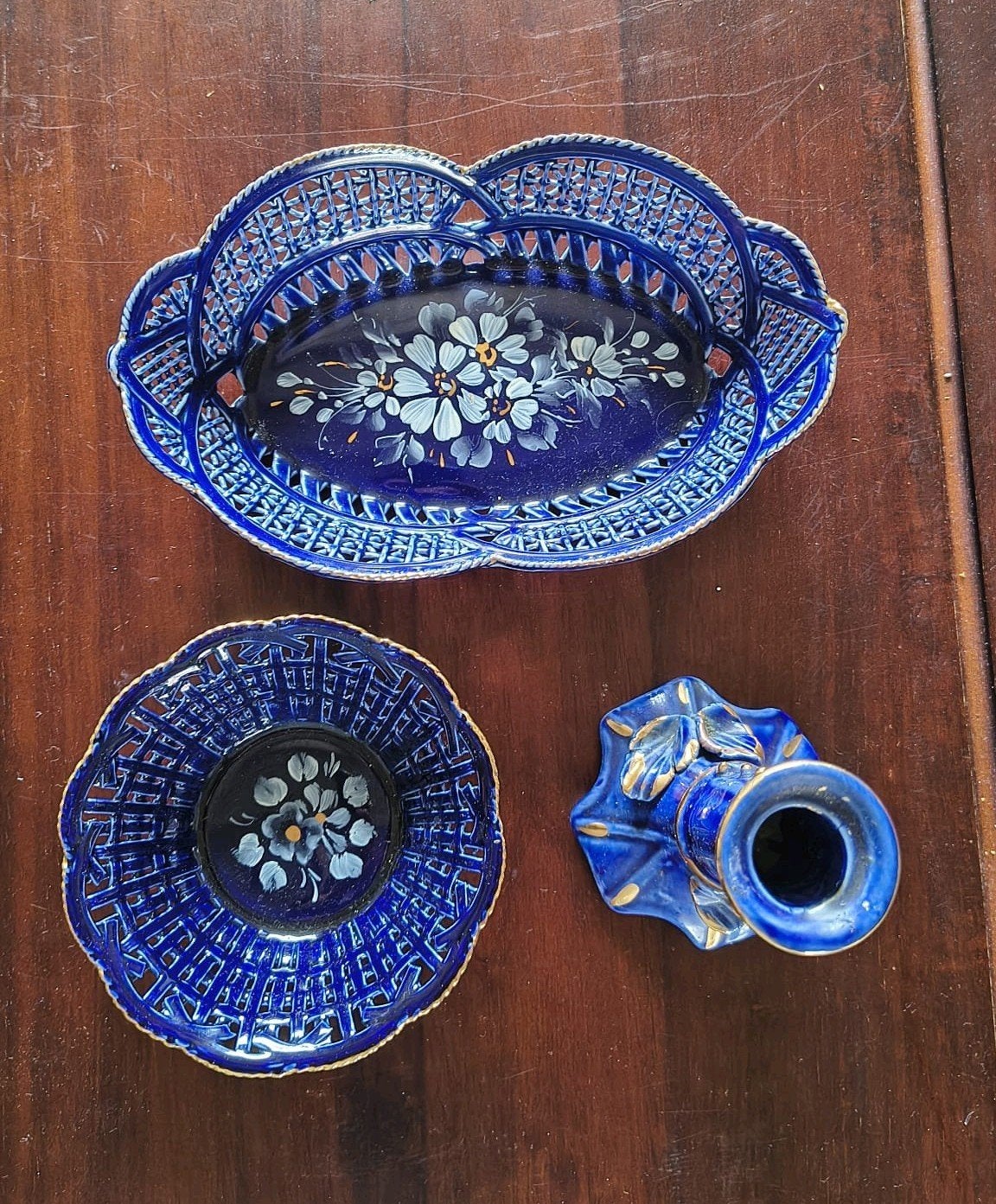 Set - handgemaakt porselein uit Roemenië, Antiek en Kunst, Ophalen