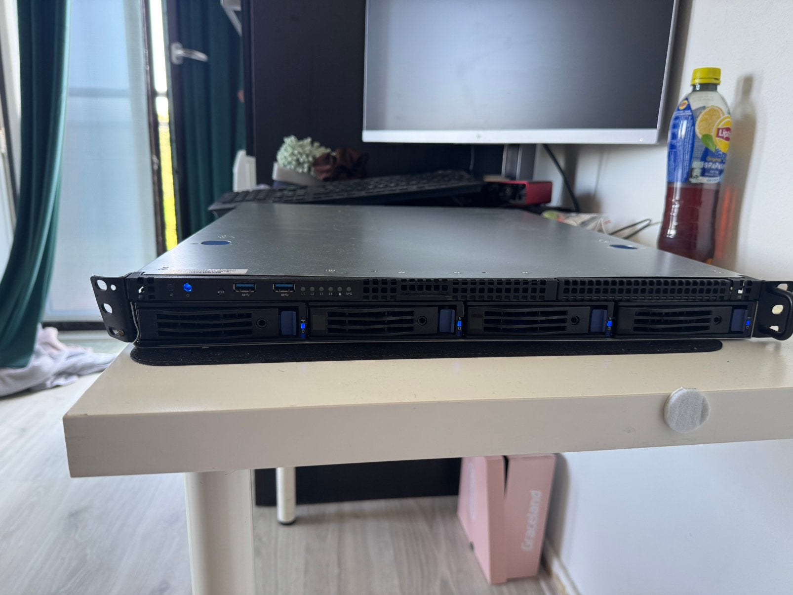 ASRock Rack 1U server – Ryzen 7 7700, 64GB DDR5, Computers en Software, Ophalen, Zo goed als nieuw, 64 GB, 3 tot 4 Ghz