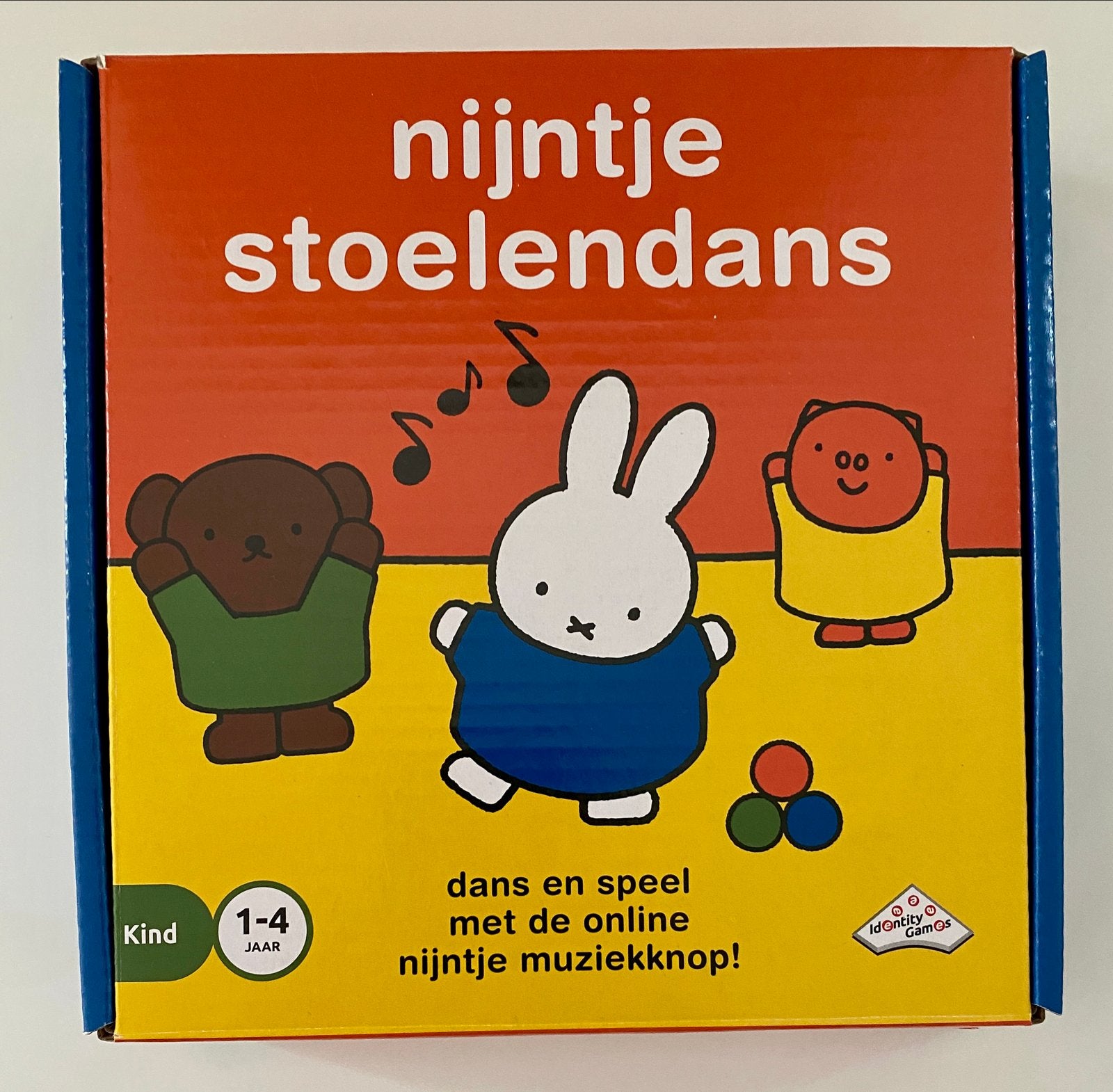 Nijntje Stoelendans Spel - met online Muziekknop, Een of twee spelers, Ophalen of Verzenden, Zo goed als nieuw
