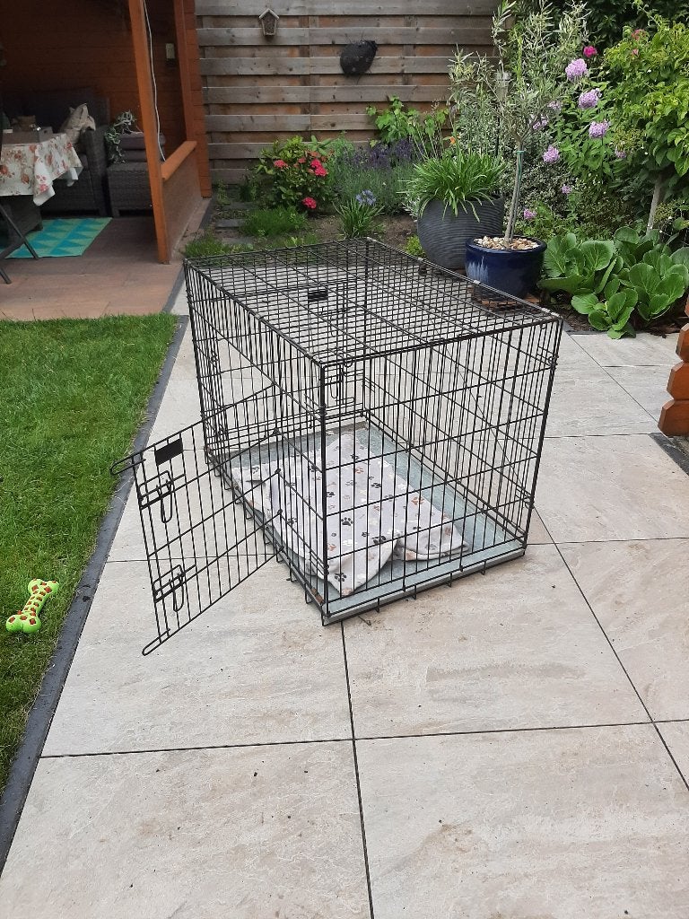 Hondenbenches, Dieren en Toebehoren, Ophalen, Gebruikt