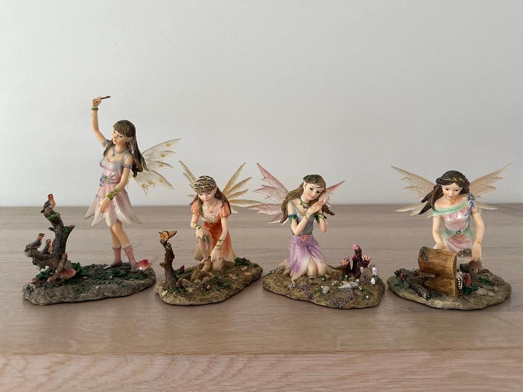 Faerie glen elfjes 2 stuks fantasy, Ophalen of Verzenden, Zo goed als nieuw, Fantasy