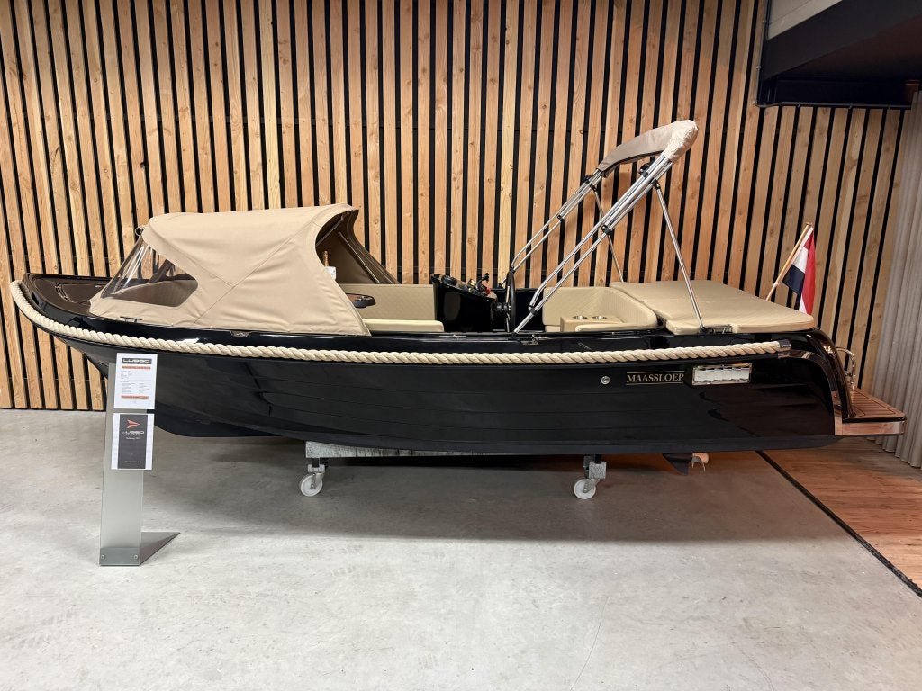 NwStaat! MAASSLOEP 590 DELUXE '25PK YAMAHA' AUDIO! Bj2025!, Tender, Rondzit, 0 cm, 2 m