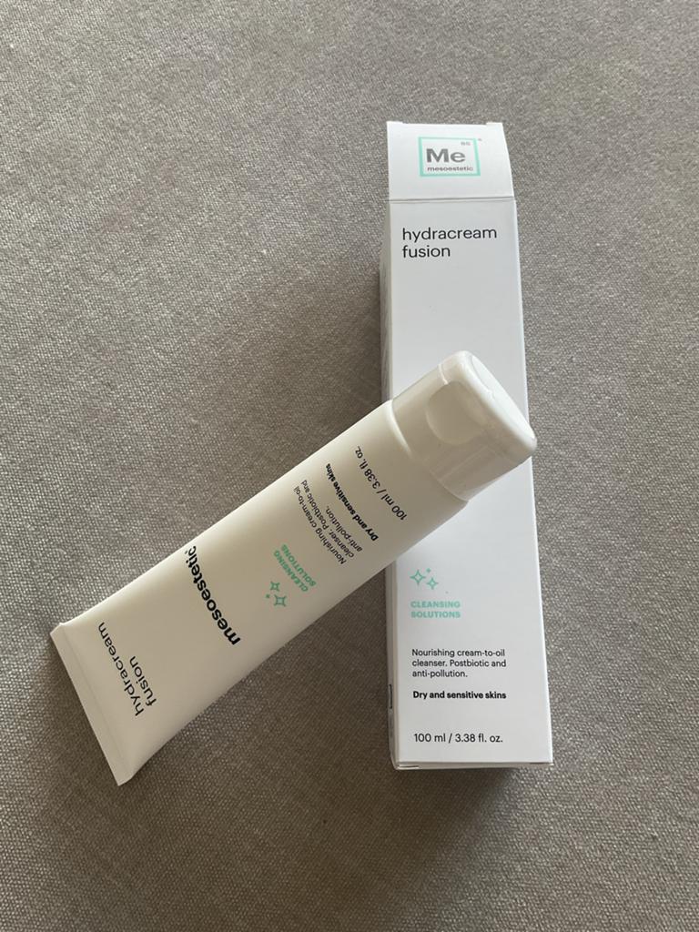 Mesoestetic Hydracream Fusion Reinigingscrème 100ml, Ophalen of Verzenden, Nieuw, Gehele gezicht, Reiniging