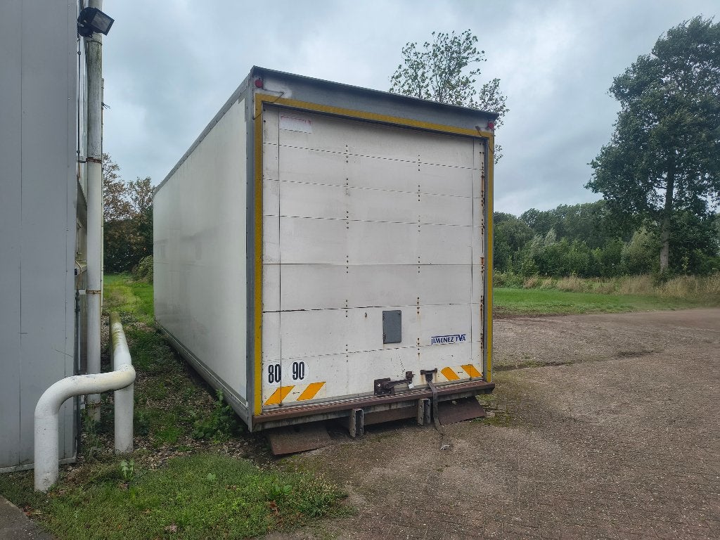 Opslagcontainer, unit, laadbak tijdelijke berging 7,5 meter, Ophalen, Gebruikt, Hout, Overige typen