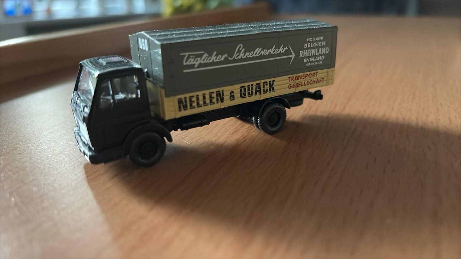 WIKING 43702 A SPOOR PRITSCHEN KWK(MB NG)NELLEN & QUACK.1:87, Ophalen of Verzenden, Zo goed als nieuw