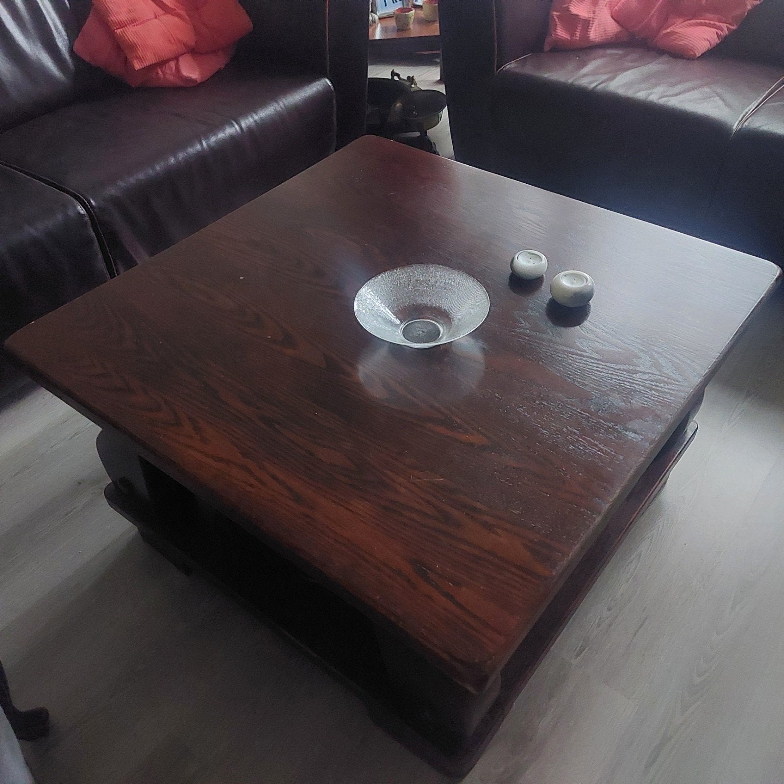 salon tafel, Ophalen, Gebruikt, 50 tot 100 cm, Strsk model