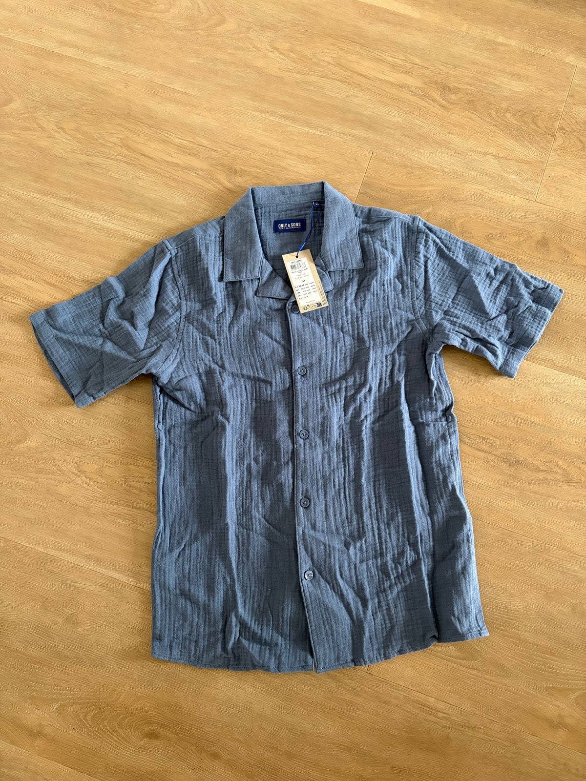 Only & Sons jongens overhemd - Nieuw met kaartjes, Ophalen of Verzenden, Nieuw, Jongen, Overhemd of Blouse