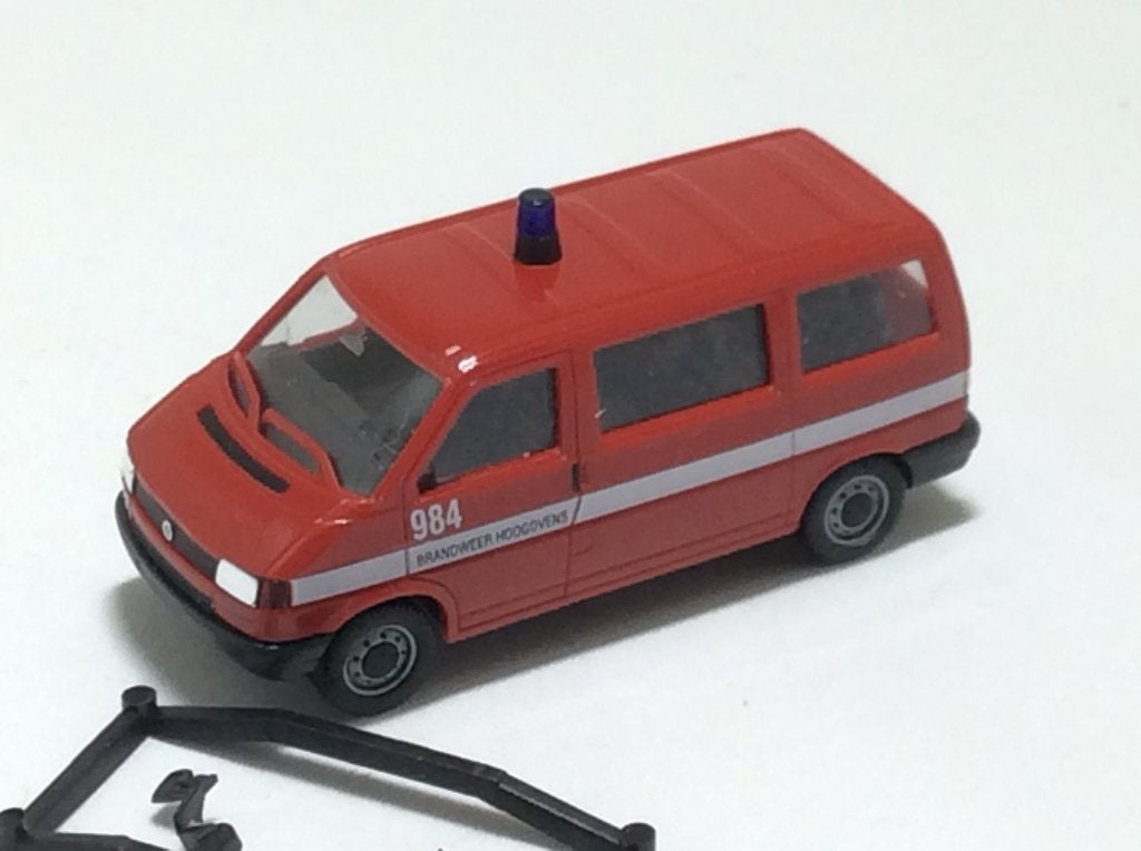 Brandweer 40. Herpa VW T4 Hoogovens 984. 1:87, Ophalen of Verzenden, Nieuw, Bus of Vrachtwagen, Herpa