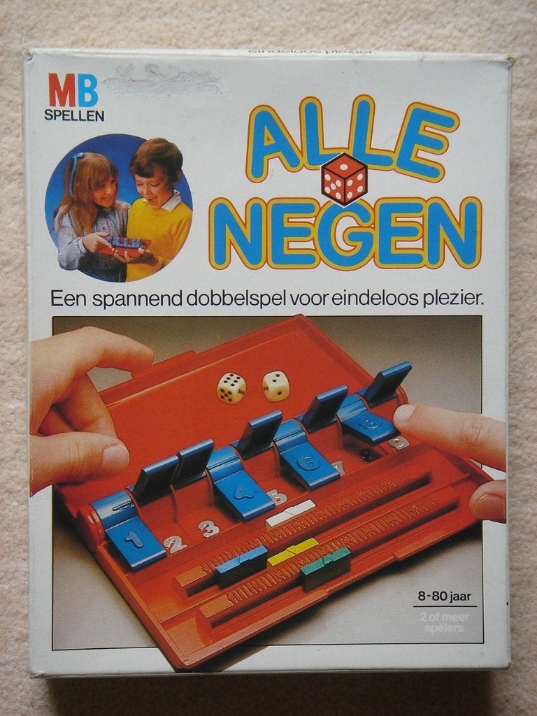 LEUK: Alle Negen Reisspel, Ophalen of Verzenden, Een of twee spelers, Reisspel, Gebruikt