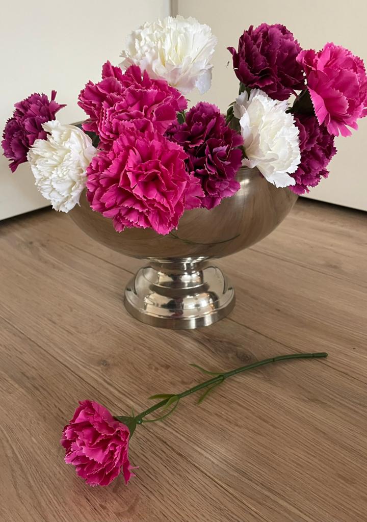 11 stuks - zijden bloemen - kunstbloemen, Binnen, Kunstbloem, Zijde, Ophalen of Verzenden